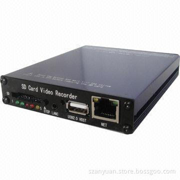 Mobile DVR, Supports 32GB SD Card and USB, with Simultaneous Audio and Video Recording